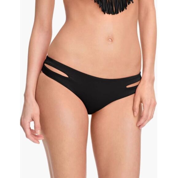 L*SPACE black bikini bottoms. Size x-small. Retails $80 - Picture 4 of 12